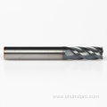 Solid Carbide Corner Radius End Mills 8mm Coated